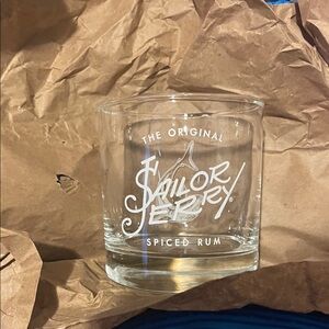 Spiced Rum Glass - Clear